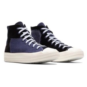 Converse CTAS (Chuck 70 Hi) Shoes Navy Black Womens Sizes 9.5 & 10 New A03081C